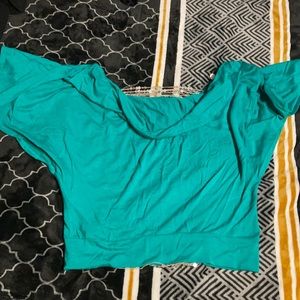 Emerald blouse